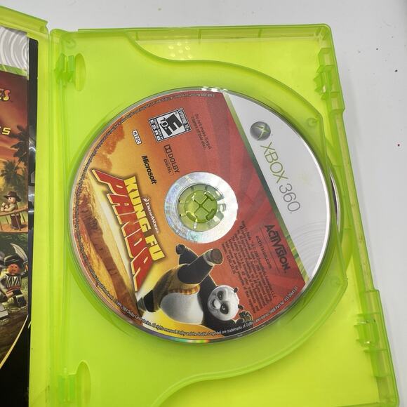Microsoft XBOX 360 Lego Indiana Jones/Kung Fu Panda Complete CIB Tested - Picture 4 of 10